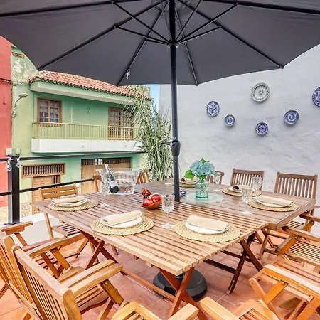 Spacious House With Bbq And Ocean Teide View, Near Center Lejlighed