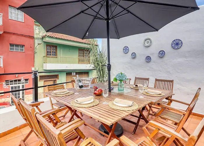 Spacious House With Bbq And Ocean Teide View, Near Center 公寓