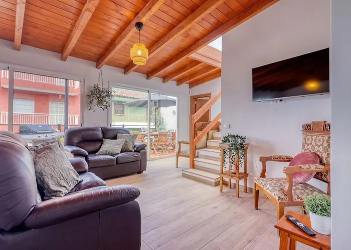 Spacious House With Bbq And Ocean Teide View, Near Center *